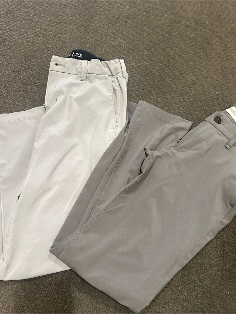 Abercrombie Kids Gray Chinos